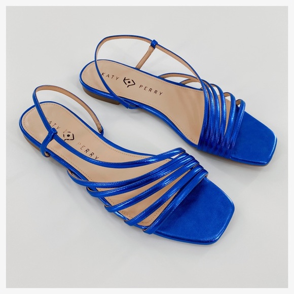 blue sandals women's shoes